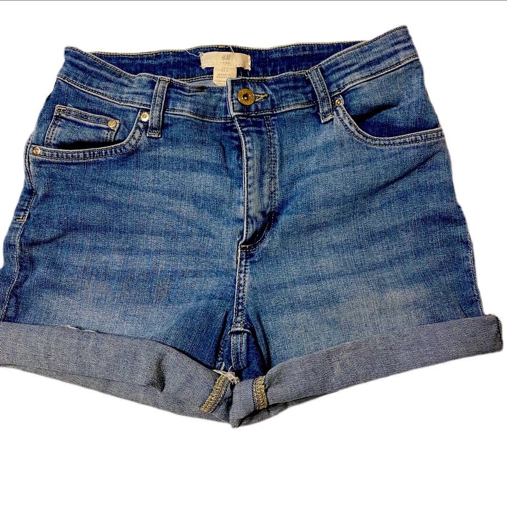 H& M shorts denim